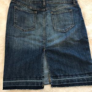 Gap jean skirt